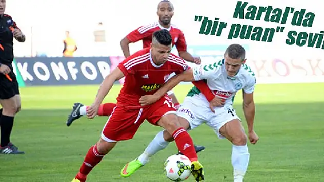 Torku Konyaspor'da 'bir puan' sevinci