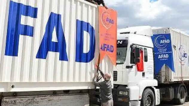 AFAD Irak'a 150 yardım tırı gönderdi