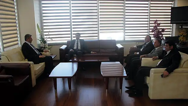 Vergi Dairesi Başkanı Ünver'den Turan'a ziyaret