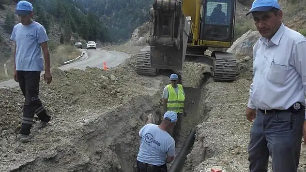 Beyşehir'in Mahallesine kesintisiz su
