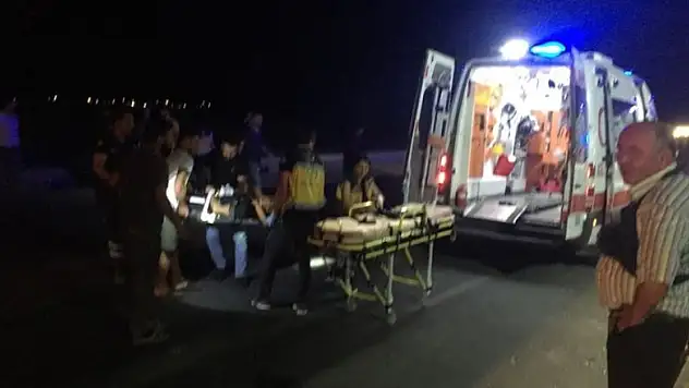 Karapınar'da motosiklet kazası: 2 yaralı