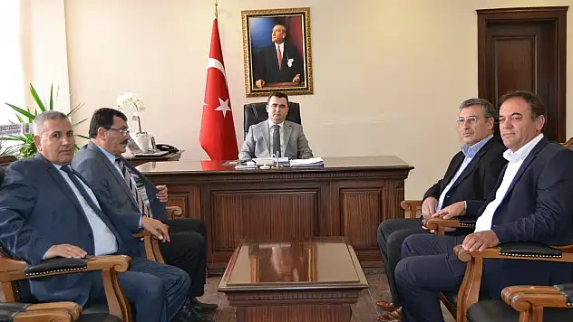 Kulu'da derneklerden Avcı'ya ziyaret