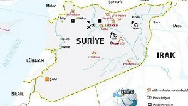 IŞİD hedeflerine 14 saldırı düzenlendi