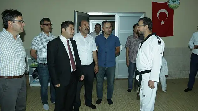 Halkapınar'da tekvando kursu açıldıH