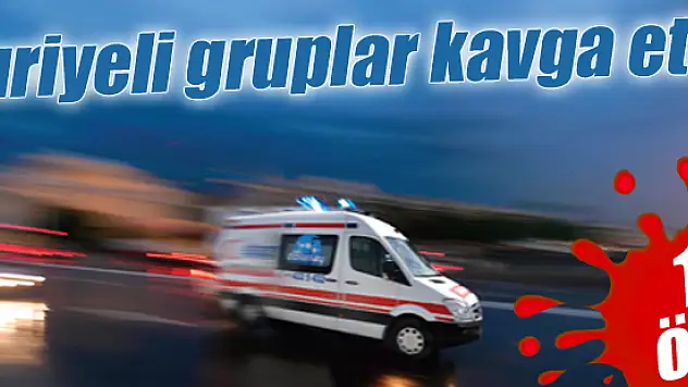 Konya'da Suriyeli iki grup arasında kavga çıktı: 1 ölü