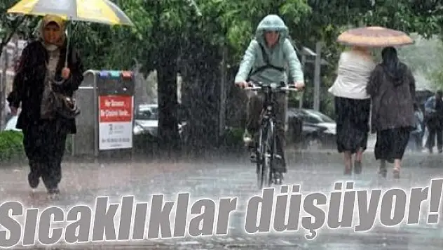 Konya ve çevresinde hava sıcaklığı azalacak