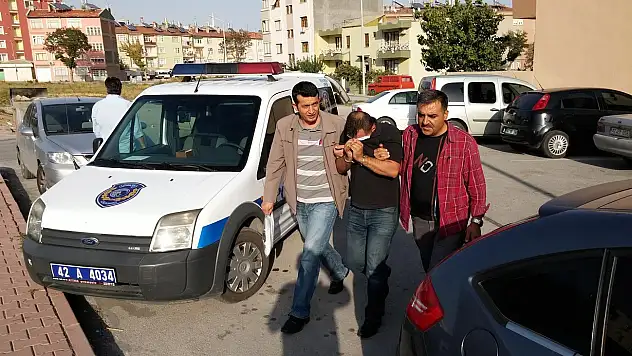 Konya'da silahla yaralama güvenlik kamerasına yansıdı