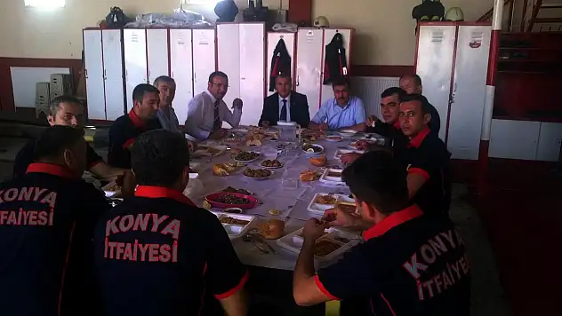 Başkan Tutal'dan itfaiye amirliğine ziyaret