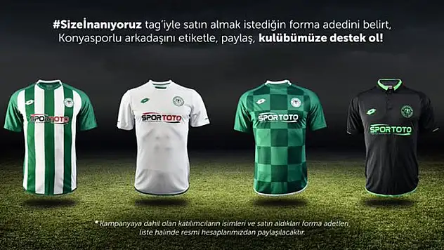 Konyaspor'dan forma kampanyası