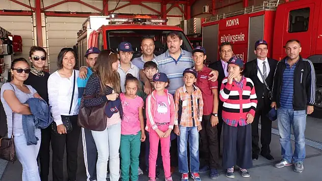 İtfaiye Haftası'nda 'gönüllü itfaiyecilik' anlatıldı