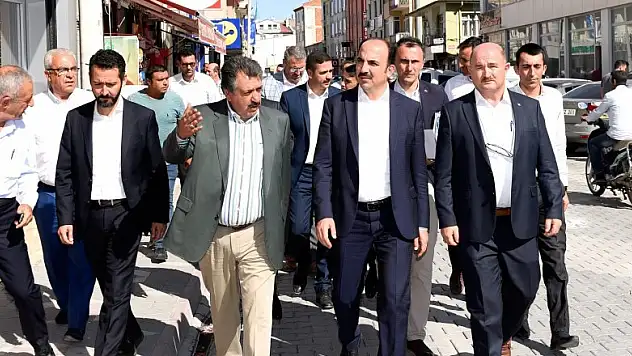 Başkan Altay Cihanbeyli ve Altınekin'de