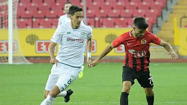 Konyaspor, Eskişehirspor ile berabere kaldı