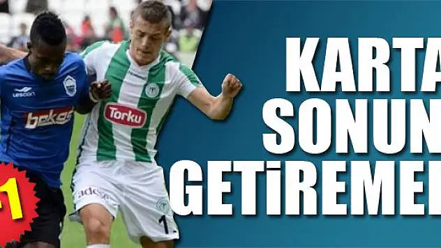 Kartal sonunu getiremedi