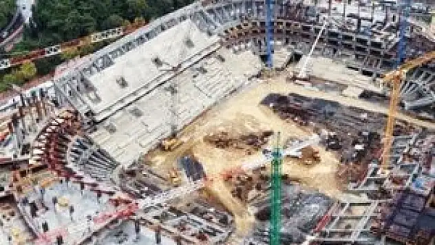 Beşiktaş'ın yeni stadında korkunç kaza