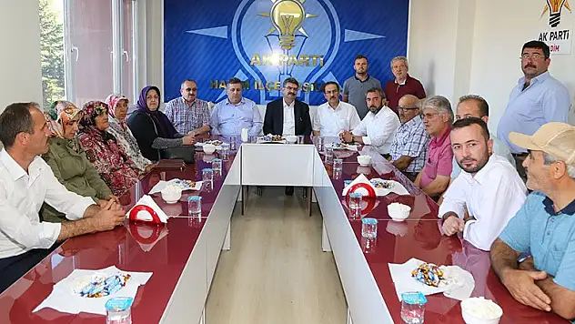 AK Parti Hadim'le bayramlaştı