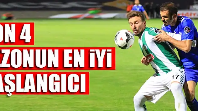 Torku Konyaspor'dan son 4 sezonun en iyi başlangıcı