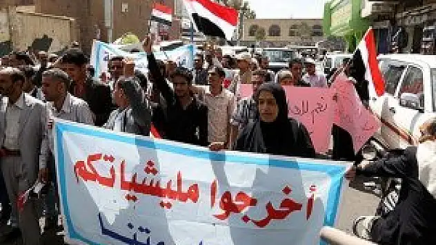 Yemen'de Husi karşıtı gösteriler devam ediyor