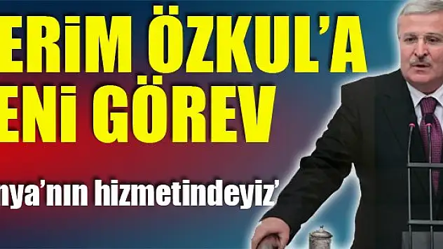 Kerim Özkul: ''Konya'nın hizmetindeyiz''