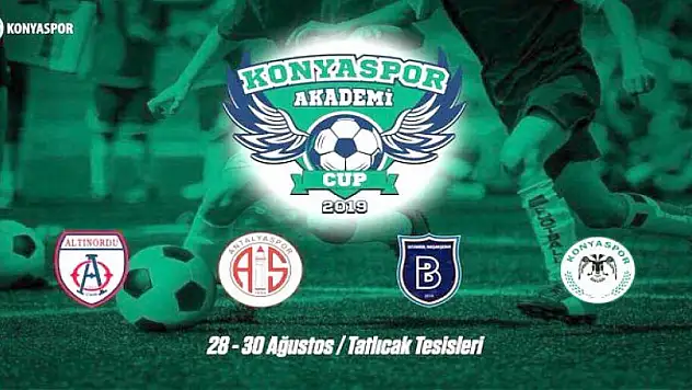 Konyaspor Akademi Cup 2019 başlıyor