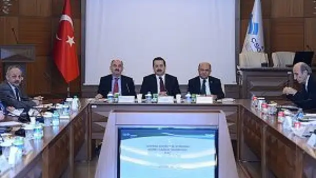 Çelik ilaç sektörü temsilcileri ile bir araya geldi