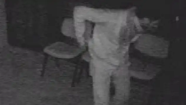 Güvenlik kameralarından kaçamadı