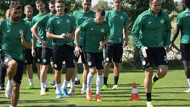 Konyaspor, Galatasaray maçı hazırlıklarını tamamladı