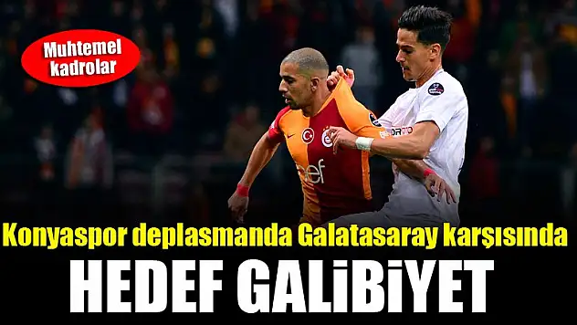Konyaspor deplasmanda Galatasaray karşısında