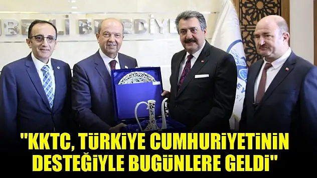 KKTC Başbakanı Tatar: 'KKTC, Türkiye Cumhuriyetinin desteğiyle bugünlere geldi'