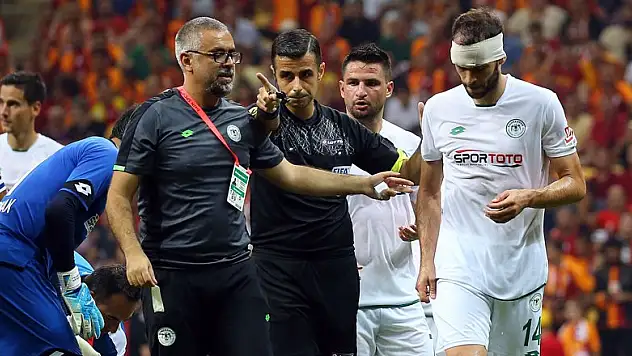 Konyaspor'da Marin Anicic korkuttu