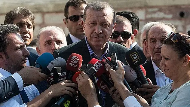 Erdoğan: ''Benim için tarih olur''