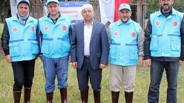 Etiyopyalı yoksullar TDV'nin yardımlarıyla sevindi