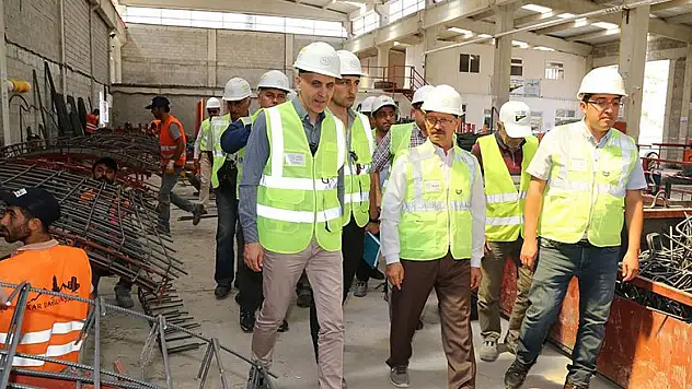Milletvekili Sorgun yatırımları inceledi
