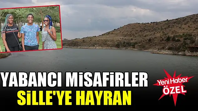 Yabancı misafirler Sille'ye hayran