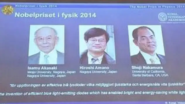 Nobel Fizik Ödülü Japonlara gitti
