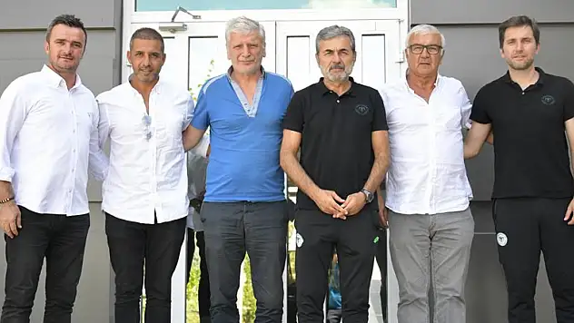 Milli takım sorumlularından Kocaman'a ziyaret