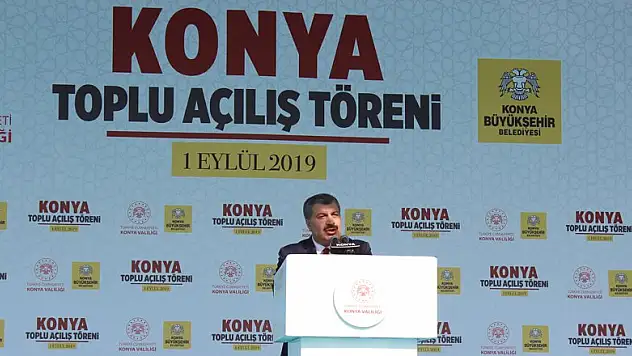 Bakan Koca: Konya'nın sağlık şehri olarak da anılmasını istiyoruz