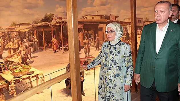 Erdoğan Konyanüma Panorama'yı gezdi