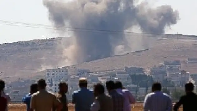 Kobani'de IŞİD hedefleri bombalandı