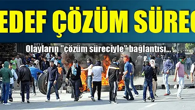 'Gösterilerde hedef: Çözüm Süreci'