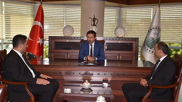 Zabıta Teşkilatı Başkan Kılca'yı ziyaret etti