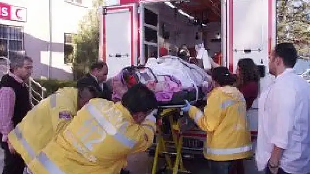 Konya'da kilolu hastaya özel ambulans