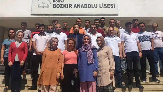 Bozkır İlçe Milli Eğitim Müdürü Tunç okulları ziyaret etti