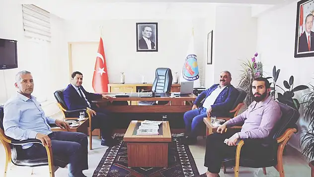 AK Parti Konya Milletvekili Etyemez, Bozkurtoğlu'nu ziyaret etti