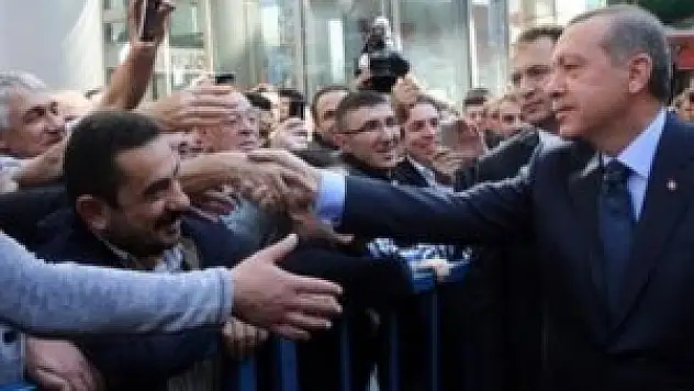 Erdoğan'a Trabzon'da coşkulu karşılama