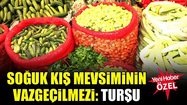 Soğuk kış mevsiminin vazgeçilmezi: Turşu