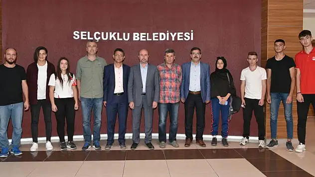 Konya Spor Lisesi'nden Pekyatırmacı'ya ziyaret