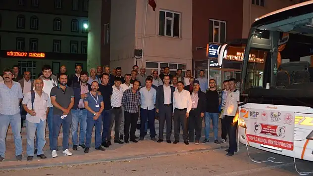 Ilgın Küçükbaş Hayvan Üreticileri Derneği, üyelerini fuara götürdü