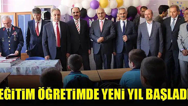 Eğitim öğretimde yeni yıl başladı