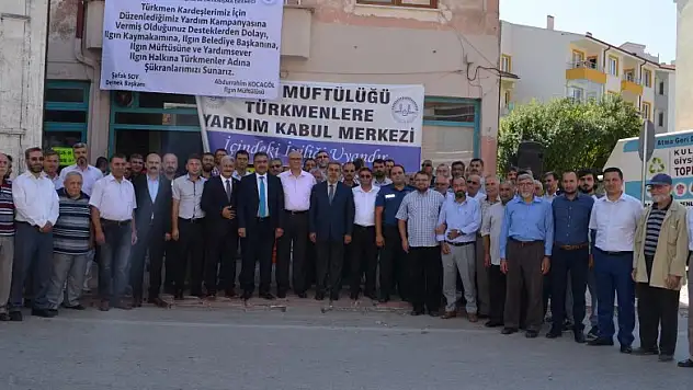 Konya'dan Osmanlı Türkmenlerine yardım tırı
