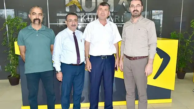 Türk Eğitim-Sen Hüma'yı ziyaret etti